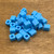 4mm Matte Light Blue Miyuki Cubes