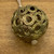 30mm African Brass Bead With Circles