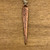 6x40mm Antique Copper Spike Pendant