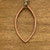 23x40mm Antique Copper Tear Drop Pendant