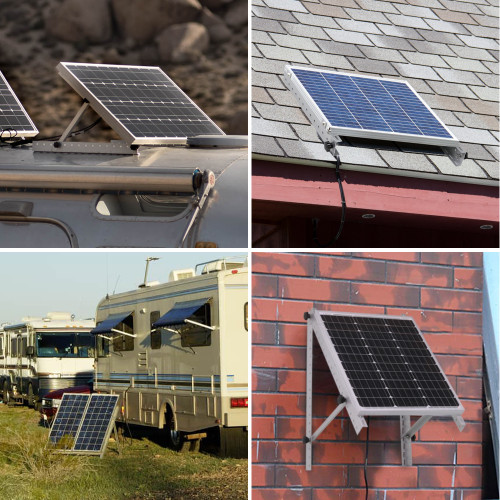 Verstellbare Halterung für Solarmodule Halterung Balkon Wohnmobil