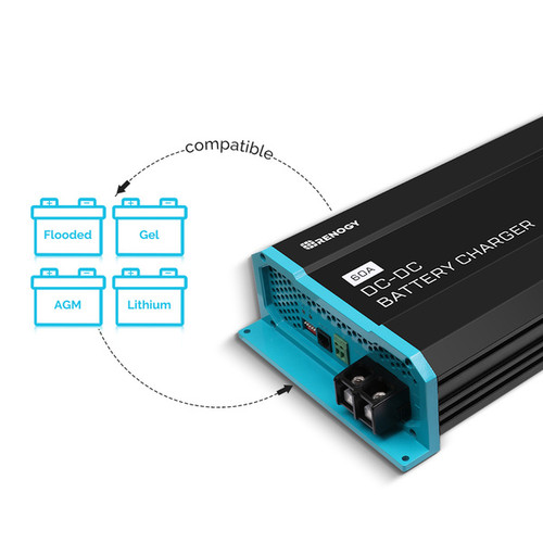 12V 60A DC Zu DC Batterie Ladegrät