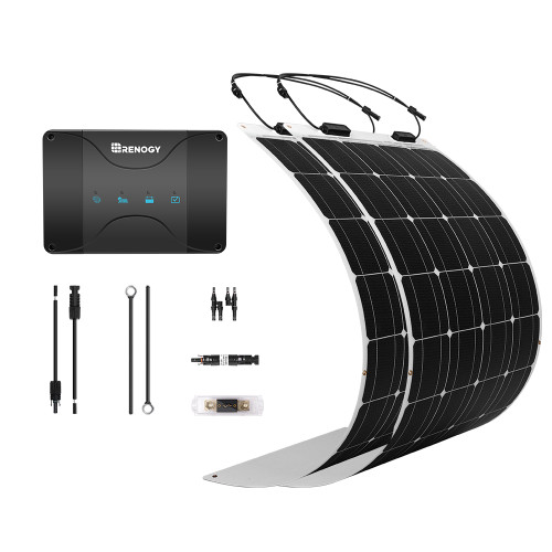 200 W Solar Komplett Set MPPT 12V für Wohnmobil Solaranlage