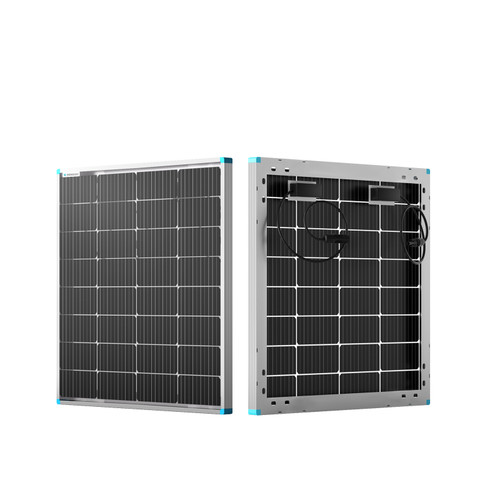 Frühbucher Rabatt 74€  Bifaziale Solarmodule 115W Glas-Glas Solarpanel für Wohnmobil,Boote,Balkon,Marine