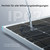 Solarmodul 100 Watt 12 Volt Monokristallin Solarpanel Für Balkonkraftwerk