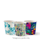 120ml / 4oz (63mm) Single Wall Art Series BioCup 2000/Carton BC-4-ART SERIES BioPak