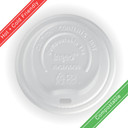 90mm White PLA Lid for 8(90mm) 12, 16 & 20oz BioCup 1000/Carton BCL-12PLA-C BioPak 90mm White PLA Lid for 8(90mm) 12, 16 & 20oz BioCup 1000/Carton BCL-12PLA-C BioPak