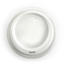 90mm White PS Lid for 8(90mm) 12, 16 & 20oz BioCup 1000/Carton