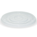 90mm Clear PLA Flat Lid for 390-650ml/12-22oz 90mm PET Paper Cold Cup  1000/Carton