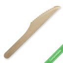 16cm Unbranded Wood Knife - Bulk Pack 2000/Carton HY-16K-2000 BioPak