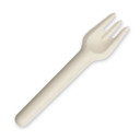 15cm Plant Fibre Fork 1000/Carton B-CUT-154F-W BioPak