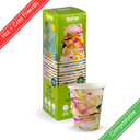 25 Pack - 295ml / 8oz (90mm) Art Series Single Wall BioCup 100/Carton