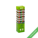 20 Pack - 10mm Mixed Jumbo BioStraws 200/Carton