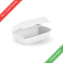 Regular Snack BioBoard White Box 200/Carton BB-SNACK BOX REGULAR-W BioPak
