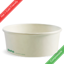 1,300ml (184mm) Extra Large White BioBowl 200/Carton