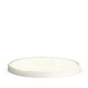 1,300ml (184mm) White BioBowl Paper Lid 184/Carton