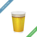 420ml / 14oz (90mm) Beer Cold Paper BioCup 1000/Carton BCC-14-BEER BioPak