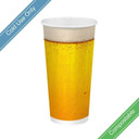 600ml / 20oz (90mm) Beer Cold Paper BioCup 1000/Carton BCC-20-BEER BioPak