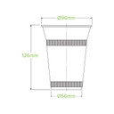 500ml Clear Unbranded BioCup 1000/Carton R-500Y-C BioPak