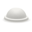 240ml / 8oz Plant Fibre Dome Ice Cream BioCup Lid 1000/Carton BB-BICL-8PULP-D BioPak