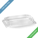 Large BioBoard Sushi Tray PLA Lid 300/Carton BB-STL-L-PLA BioPak