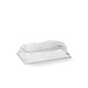 Extra Small BioBoard Sushi Tray PET Lid 300/Carton BB-STL-XS-PET BioPak