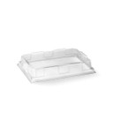 Small BioBoard Sushi Tray PET Lid 300/Carton BB-STL-S-PET BioPak