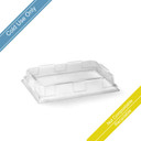 Small BioBoard Sushi Tray PET Lid 300/Carton BB-STL-S-PET BioPak