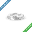 30ml Clear PLA Sauce BioCup Lid 5000/Carton U-30YL-HF BioPak