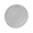 250ml / 8oz (92mm) Clear PLA Paper BioBowl Lid 1000/Carton BSCL-8PLA BioPak