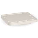 2 & 3 Compartment White BioCane Takeaway Lid 500/Carton