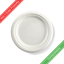 18cm / 7" Round BioCane Plate 1000/Carton