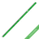 6mm Regular Green BioStraw 2500/Carton JP-PBS-6X197-G BioPak