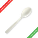 10cm / 4" PLA Tea Spoon 2000/Carton GD-4ATS-B BioPak