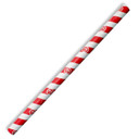 10mm Jumbo Red Stripe BioStraw 2500/Carton