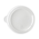 Small (76mm) PLA BioCup Flat Lid with No Hole for 60, 90, 140, 150, 200, 250 & 280ml Clear BioCups 1000/Carton