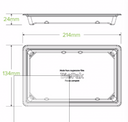 Large BioCane Sushi Tray 600/Carton