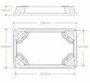 Large BioCane Sushi Tray Lid 600/Carton B-STL-LARGE BioPak