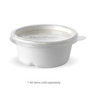 60ml (69mm) PLA Sauce Cup Lid 1000/Carton B-SCL-60-PLA BioPak
