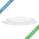 60ml (69mm) PLA Sauce Cup Lid 1000/Carton B-SCL-60-PLA BioPak