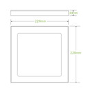 Small Bioboard Catering Tray PLA Window Lids 100/Carton