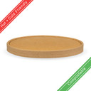 1,300ml (184mm) Kraft BioBowl Paper Lid 184/Carton BB-BLL-184-PAPER BioPak