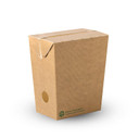 Unlined Small BioBoard Enclosed Chip Box 800/Carton BB-CHIP-S BioPak