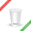 200ml / 6oz (73mm) Cold Paper Water BioCup 1000/Carton BCC-6-73-W BioPak