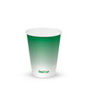 390ml / 12oz (90mm) Green Cold Paper BioCup 1000/Carton