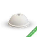 80mm Cold Paper BioCup Sugarcane Dome Lid 1000/carton