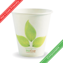 280ml / 8oz (90mm) Single Wall Green Leaf BioCup 1000/Carton