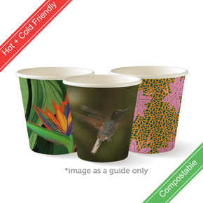 230ml / 6oz (80mm) Single Wall Art Series BioCup 1000/Carton BC-6-ART SERIES BioPak 230ml / 6oz (80mm) Single Wall Art Series BioCup 1000/Carton BC-6-ART SERIES BioPak