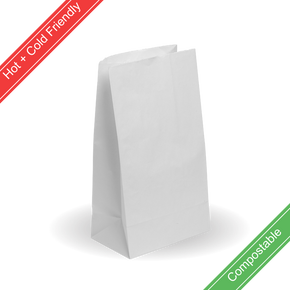 #6 SOS White Paper Bag 2000/Carton