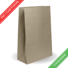#25 SOS Kraft Paper Bag 100/Carton
